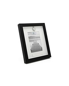 Bilderrahmen mit Asche-Herz 10x15 schwarz