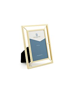 Bilderrahmen Prisma 10x15 goldfarben