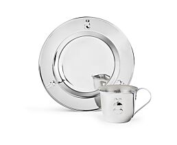 Teller und Tasse Miffy Edelstahl