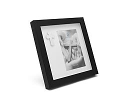 Bilderrahmen mit Kreuz 10x15 pp schwarz