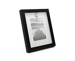 Bilderrahmen mit Asche-Herz 10x15 schwarz